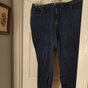 Catherines Dark Blue Denim Jeans Right Fit Curvy